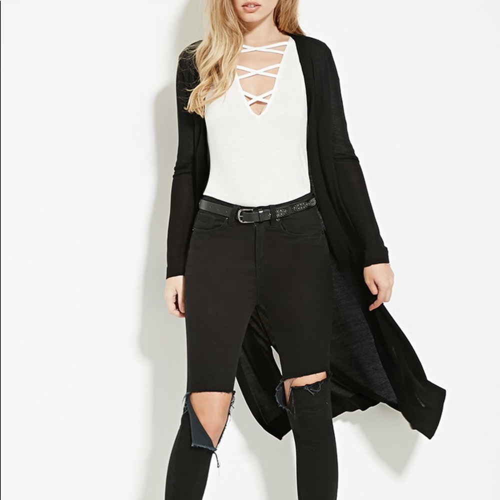 FOREVER 21 LONG CARNI